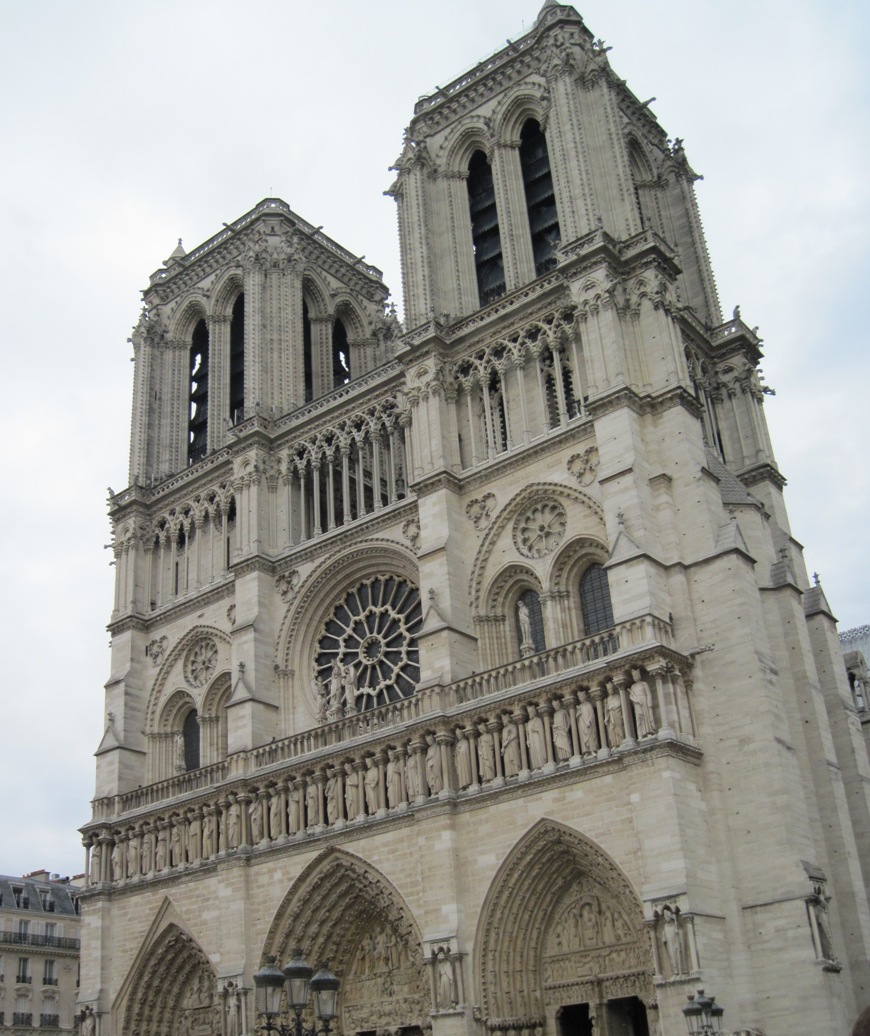 Parigi- Notre Dame- facciata 123